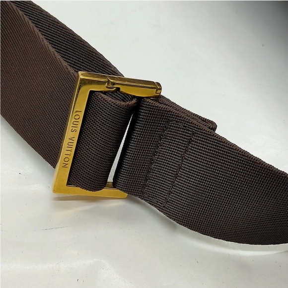 Louis Vuitton Damier Ebene Geronimos BELT / CROSSBODY BAG/EUC - Picture 15 of 17